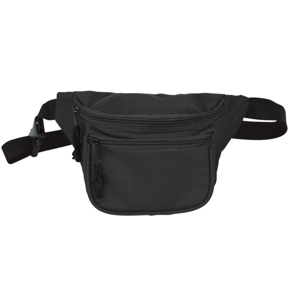 Black fanny pack